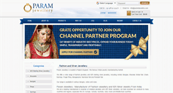 Desktop Screenshot of paramjewellery.com